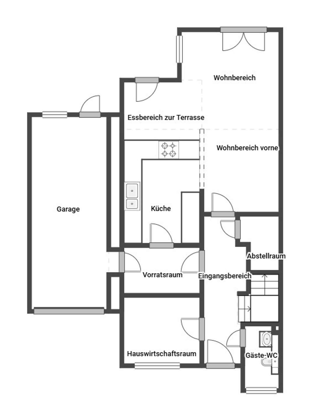 Grundriss Erdgeschoss